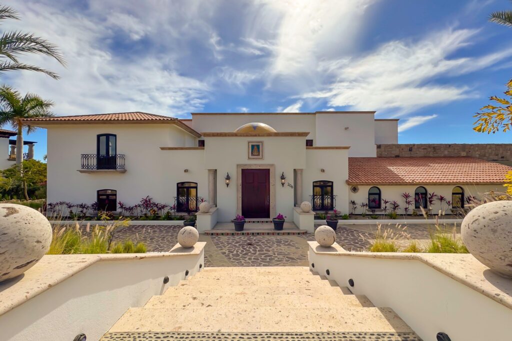 Cabo Golf Beach Estates Beach Estate #38 is located on the ocean edge of Diamante's exclusive golf community. Walk on the beach under a Pacific sunset or gather with friends and family around the pool deck for a dinner party and you will all be sure to fall asleep to the sound of waves. Wake up to a spa day, a morning work out, 18 holes or a simple coffee and a plan to do nothing at all. Diamante has everything you want. Come home to an inspired entrance and step into your ocean for sale