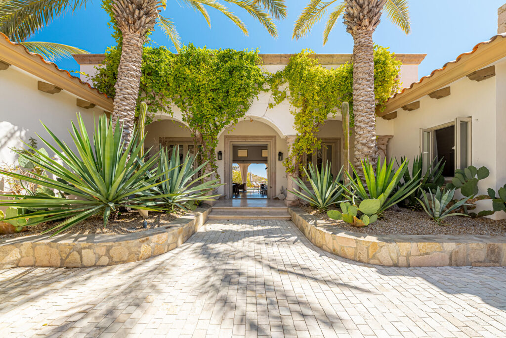 Cabo Golf Coronado 5-bedroom, 3.5-bath home nestled within the private community of Coronado in Quivira Los Cabos. Boasting an exquisite design, this residence offers an unparalleled blend of sophistication and comfortStep inside to find two master bedrooms conveniently located by the poolside, providing breathtaking for sale