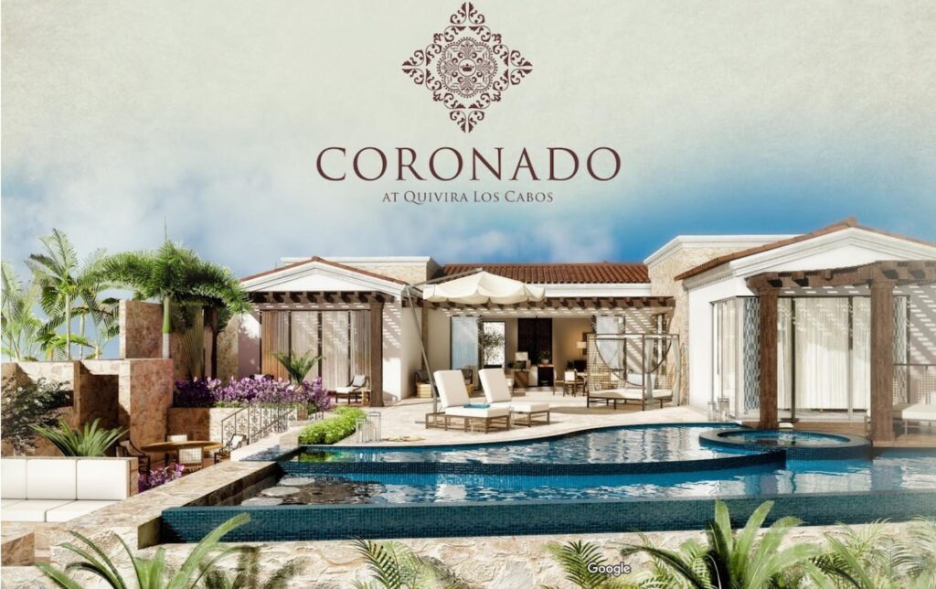 Cabo Golf Fundadores Villa Piedra - Fundadores, Puerto Los Cabos, blends modern and traditional design with unobstructed ocean for sale