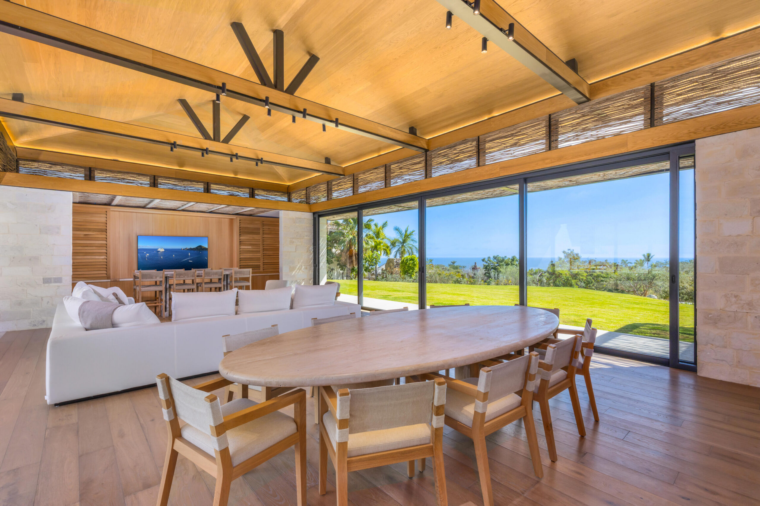 Cabo Golf Fundadores Villa Piedra - Fundadores, Puerto Los Cabos, blends modern and traditional design with unobstructed ocean – Fundadores 209, San Jose del Cabo, BS