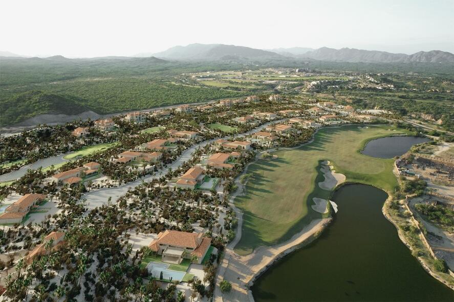 Cabo Golf Las Colinas Welcome to Casa Van Brunt located in Las Colinas in the private resort community of Cabo Del Sol. This residence is a two-story home sitting on nearly 12,000 square feet of land. The home is delivered fully furnished and overlooks the 12th hole of the Cove Club Golf Course. Enjoy it's outdoor living space with a large palapa and infinity-edge pool with for sale
