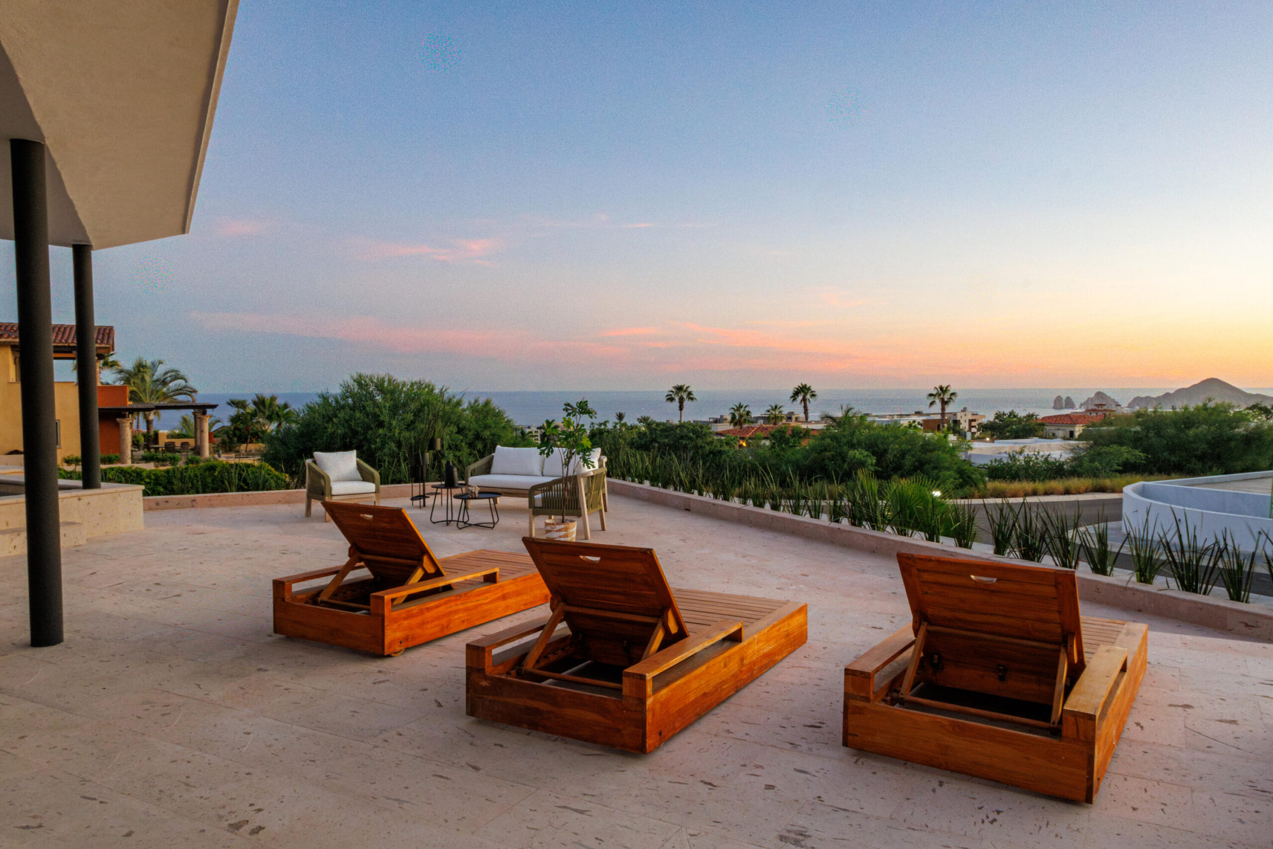 Cabo Golf Section 1- Las Colinas A true one-of-one, The Nivel Estate is a bold architectural statement where scale, craftsmanship, and innovation converge. Spanning 18,000 square feet of seamless indoor-outdoor living, the home was recently featured in The Wall Street Journal. Perched atop Querencia Golf and Beach Club, it commands sweeping 270-degree for sale